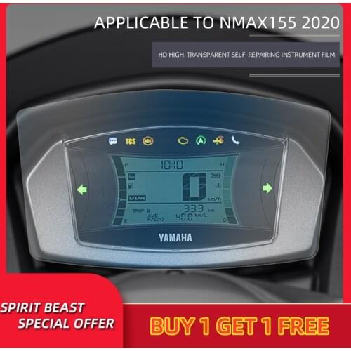 Spirit Beast Motorcycle speedometer Scratch TPU Protection Film For Yamaha 2020 NMAX 155 Dashboard Screen Instrument Film