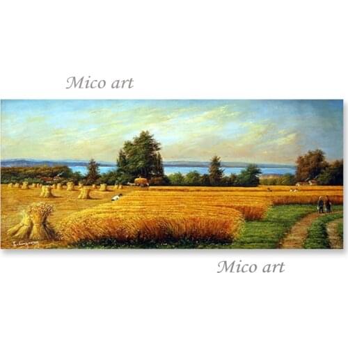 Famous Van Gogh Oil Painting Reproduction 100% Hand-painted Canvas Wall Landscape Picture Art Free Shipping Texture Abstract Art
