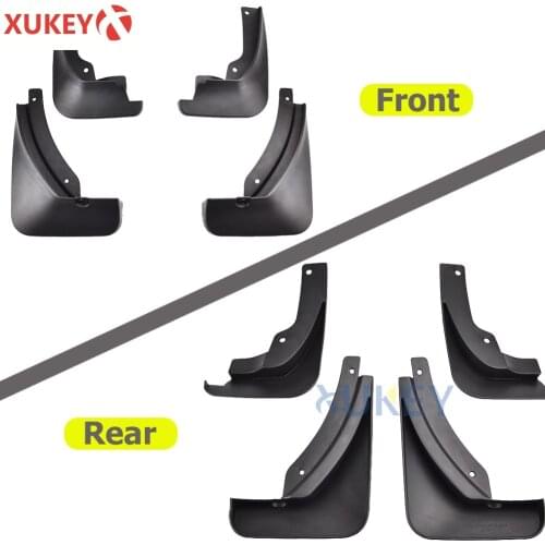 Set Molded Car Mud Flaps For Skoda Octavia A7 5E 2013 - 2018 Mudflaps Splash Guards Mud Flap Mudguards Fender Front Rear Styling