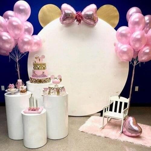 Customized size stand up wedding white mental pedestal Wedding Plinth stand cake stand sunyu2544