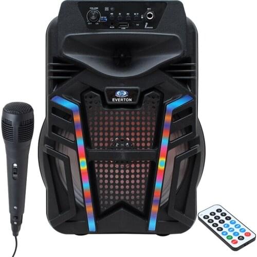 EVERTON RT-402BT USB/SD/FM/BLUETOOTH SUPPORTED HAND MİKROFONLU PORTABLE SPEAKER