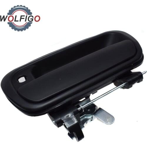 WOLFIGO Black Outer Exterior Trunk Tailgate Handle for Toyota Tundra 2000 2001 2002 2003 2004 2005 2006 690900C010 69090-0C010