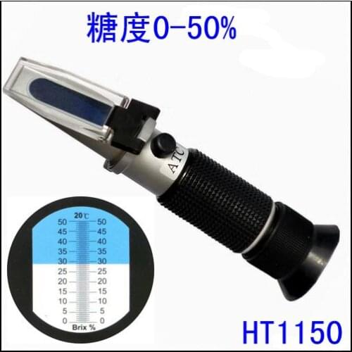 Brix 0~50% Hand-held brix Refractometer tester meter measuring instrument tools drop shipping