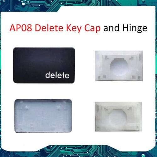 Replacement AP08 Type Delete Key Cap and Hinges for MacBook Pro A1425 A1502 A1398 A1369/A1466 A1370/A1465 Keyboard