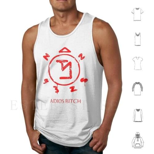 Supernatural-Adios Angels Tank Tops Vest Supernatural Supernatural Angel Sigil Supernatural Angel Castiel Adios
