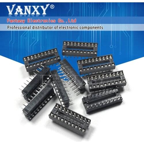 10pcs DIP-20 20pin pins DIP DIP20 IC Sockets Adaptor Solder Type Socket