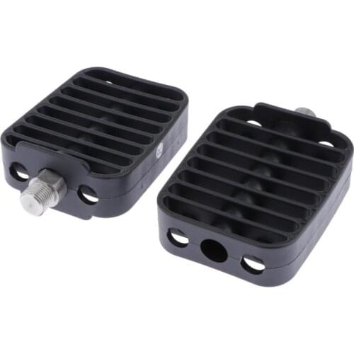 2Pcs Universal Kayak Foot Pegs/Foot Brace for Rudder Control System, Black, Strong & Long Lasting