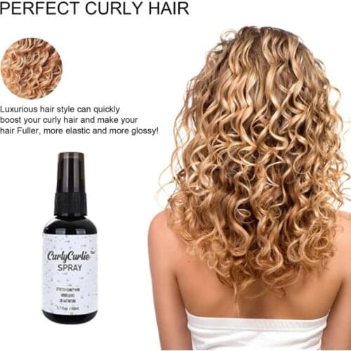 30/50ml Perfect Cute Curls Hair Booster Curl Defining Styling Enhancing Spray For Curly Wavy Hair Strong Hair Styling Gel