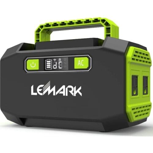 Off-grid Solar System Lithium Battery 150W Backup Power Supply Camping Generator 12V 110V Solar Power Station