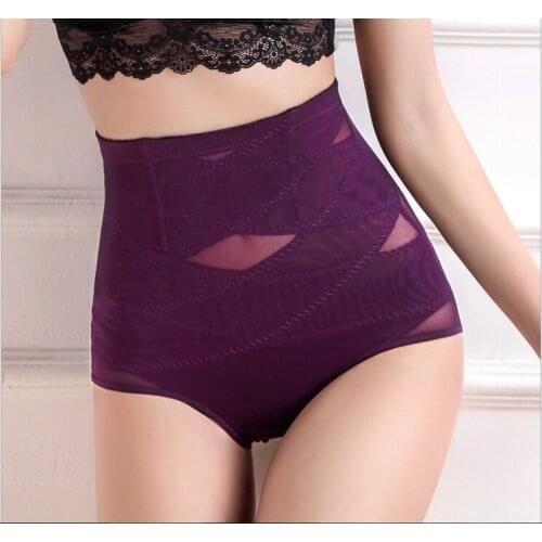 Free Shipping pants breathable carry buttock of tall waist cross shape pants body weight loss SIZE L XL XXL XXXL #7012