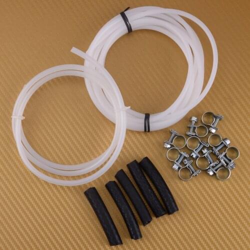 DWCX 4mm White Fuel Pipe Hose Line Kit Replacement 89031118 Fit For Webasto Eberspacher Heater