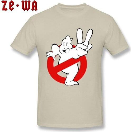 Oversized Men Tops Tees Ghostbusters Interesting T Shirt 100% Cotton Short Sleeve Summer Funny Movie Tee Shirts Drop Shipping