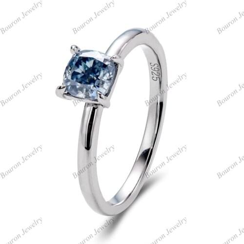 9k 2pcs bracelet 55x39mm white rose yellow round pear emerald marquise cushion moisanite jewelry accept custmoized shape size