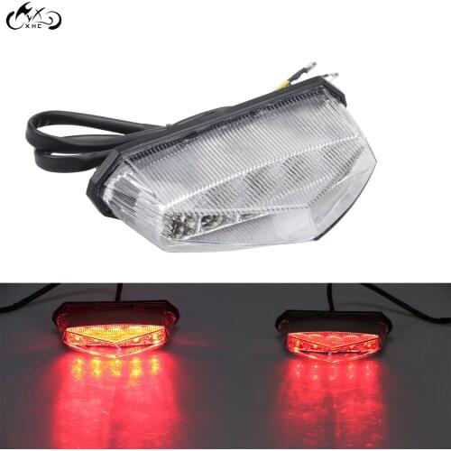 Motorcycles Red Brake Stop Running Tail Light LED For Suzuki Bandit 1200 DR200SE DR250SE DR350SE Yamaha XSR900 WR450F WR250R
