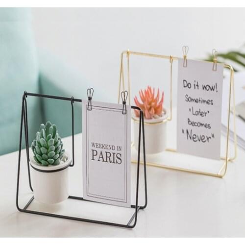 Creative Office Desktop Succulent Flower Pot Mini Ornaments Home Ins Wind Interior Decorations