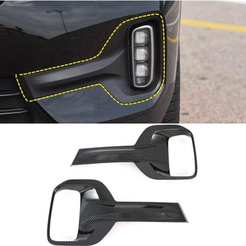 Auto Replacement Parts For Kia Seltos 2019 2020 KX3 Front & Rear Fog Lights Frame Cover Trim Chromium Styling Car Accessories