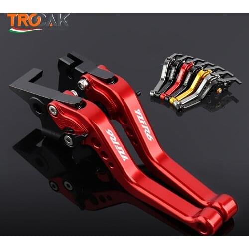 LOGO YZFR6 For Yamaha YZFR6 YZF R6 1999 2000 2001 2002 2003 2004 Motorcycle Accessories CNC Short Brake Clutch Levers