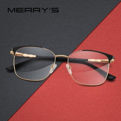 MERRYS DESIGN Women Retro Cat Eye Glasses Frame Ladies Fashion Eyeglasses Myopia Prescription Optical Eyewear S2114