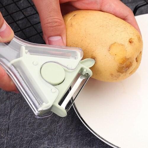 Magic Trio Peeler Set Slicer Stainless Steel Peeler Shredder Julienne Cutter Multi Peel Blade Zesters Grater Kitchen Tool b