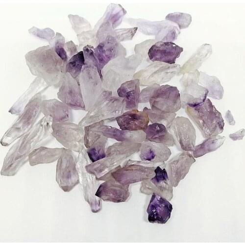 Raw rough natural amethyst point healing chakra crystal gemstone spirit mineral reiki for her gift