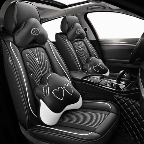 New Leather car seat covers For honda accord 7 8 9 10 2002-2018 civic 5d cr-v crv fit jazz city UR-V auto accessories car style