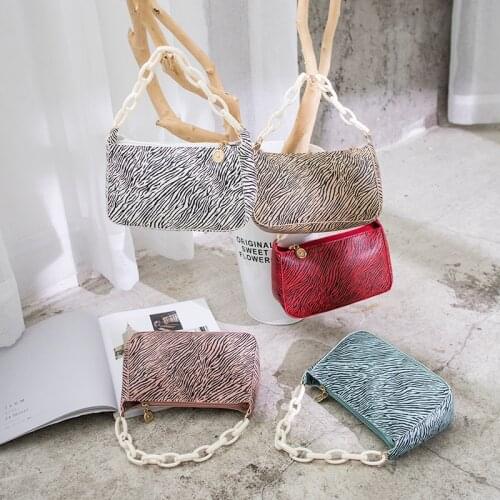 Crossbody Shoulder Leopard Messenger Bag Fashion Underarm Handbag Women Clutch Totes Pouch