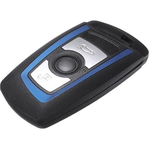 1pc Car Auto 3 Button Remote Key Fob Case For BMW 1 2 3 4 SERIES F20 F22 F30 F31 F32 DIY Accessories