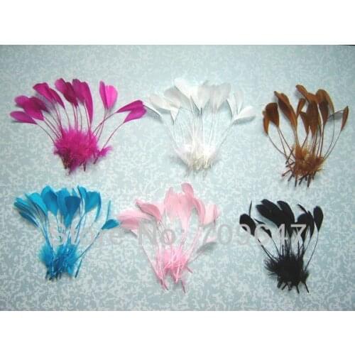 50pcs/Lot 10-16cm Bonereaver Goose Feather Shredded Feather Tail,craft goose feathers,feathers decoration