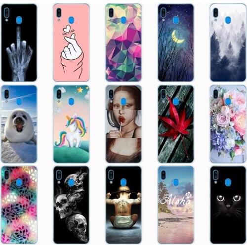 For Samsung Galaxy A20 Case A20E Silicone back phone cover For Samsung A20 2019 A205F A20E A202F Soft TPU Fundas coque bumper