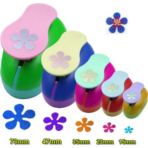 1.5cm-7.3cm new flower shape of craft punch paper punches scrapbooking punchers DIY handmade paper cutter EV foam hole punch