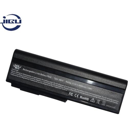 JIGU 9Cells Laptop Battery For Asus M50 M50Q M50S M50Sa M50Sr M50Sv M50V M50V M50Vm M51E M51Kr N43 N53 N43JF-A1 VX5 X55 X57 X64