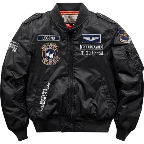 Autumn Winter Bomber Jacket Men Thick Warm Baseball Jacket Coat Men Windbreaker Military Jacket Men Clothing Plus Size M-5XL