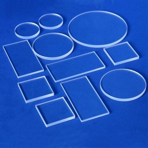 Quartz substrates/size 30*30*1mm/Transparent Quartz Sheet/High temperature resistance plate