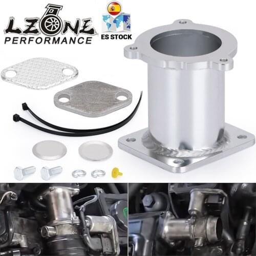 LZONE - ALUMINUM EGR REMOVAL KIT BLANKING BYPASS FOR BMW 5 SERIES E60 E61 E61N 520i 525d 530d 535d DELETE KIT JR-EGR08