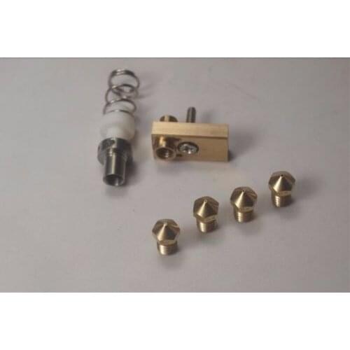 3D printer Upgrade UM2 UM 2+ Extended Olsson block nozzle hotend kit for Ultimaker 2 /Ultimaker 3 Heaterblock