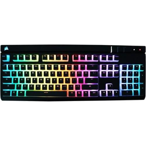 RGB 143 Keycaps ANSI Layout PBT Pudding Double Skin Milk Shot Backlit Keycap For Corsair K70 K65 OEM Cherry MX gh60 poker 87 tkl