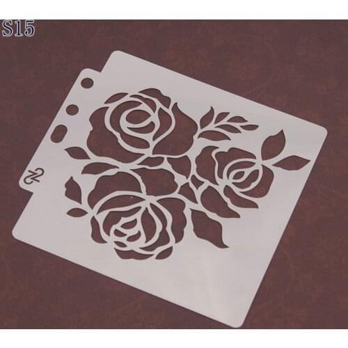 Ross Layering Stencils Drawing Color Spraying Stencil for Diy scrapbook/photo album coloring,painting stencil,home decor