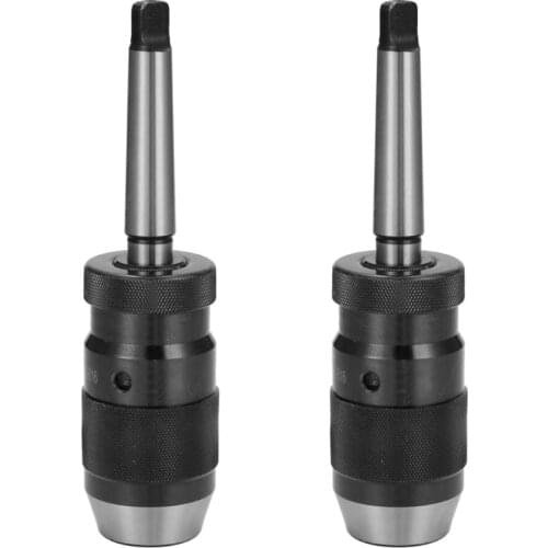 Self Tighten Drill Chuck with Arbor Taper Mandrel for Lathe Drill MK1 MK2-16MM-B18