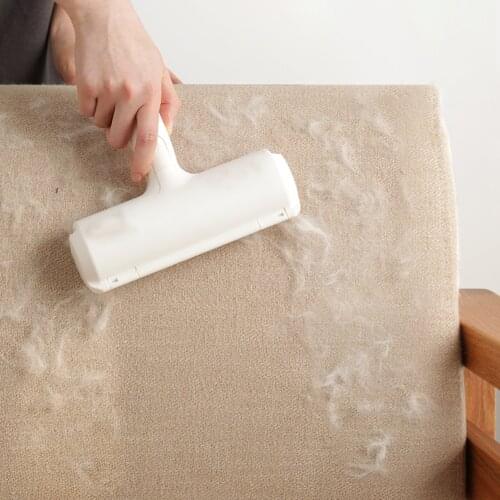 Pet Hair Roller Remover Dog Cat Comb Tool Convenient Cleaning Fur Lint Brush Sofa Clothes Lint Brush Base Home Furniture