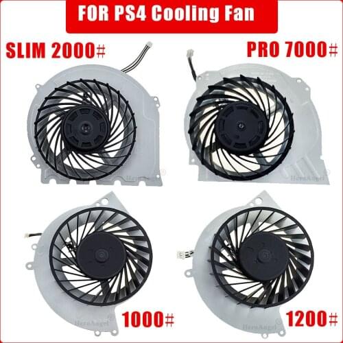 Replacement Internal Cooling Fan Built-in Cooler Part for PS4 1000# / 1100# 1200# Slim 2000# For PS4 Pro 7000# Series Wholesales