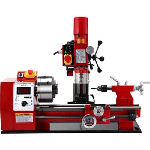 Turning, drilling and milling machine, drilling and milling machine, household small lathe, multi-function machine tool