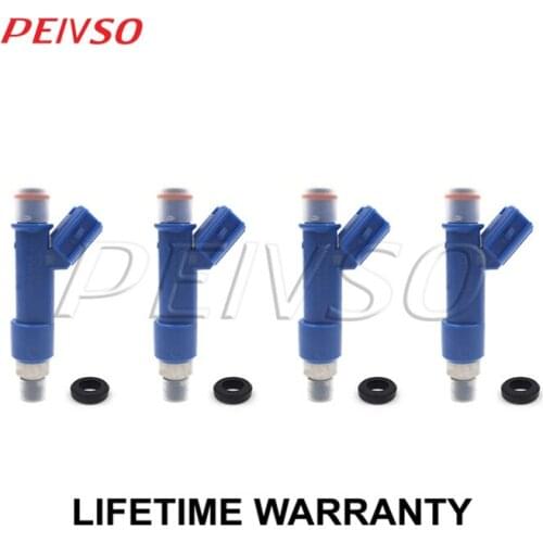 4x 23250-0D050 23209-0D050 fuel injector for TOYOTA Corolla/Matrix 1.8L 1ZZ 2004