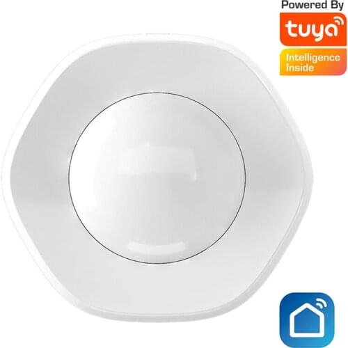 Tuya WIFI Human Body PIR Motion Sensor Battery Wireless Infrared APP Detector Burglar Alarm Alert Warning Smart Home Security