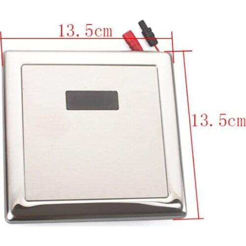 Smart Automatic Sensor Flush Valve Accessories Sense Equipment Induction Window Panel