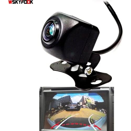 Appr.180 Degree Angle Dynamic Trajectory cuver Line Car Rear View Reverse Backup Camera Fisheye Lens Parking Monitor