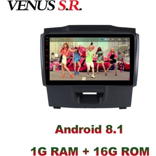 VenusSR Android 8.1 2.5D car dvd for Chevrolet S10 TRAILBLAZER ISUZU D-MAX multimedia headunit GPS Radio stereo gps navigation
