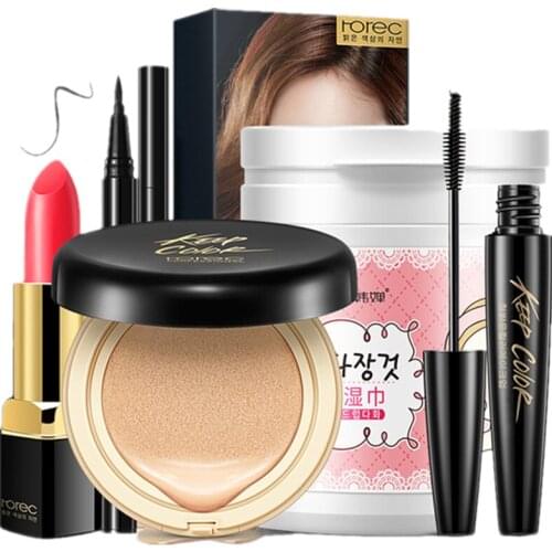 Brand Combination makeup set,Fashion cosmetics kit,Anti-wrinkle BBCream,WaterProof Roll Mascara,Magic Eyeliner,Charming Lipstick