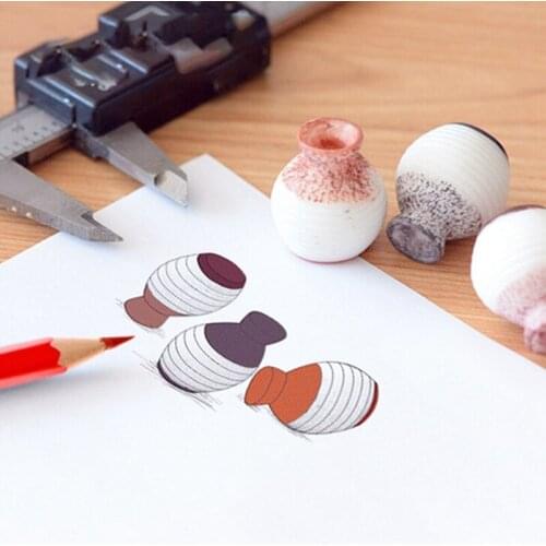Diy Material Micro Landscape Decoration Doll House Craft Decoration Slender Vase Small Decoration