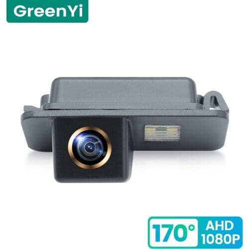 GreenYi 170° HD 1080P Car Rear View Camera for AUDI A1 A4 (B8) A5 S5 Q5 TT / PASSAT R36 Night Vision Reverse Reversing 4 pin AHD