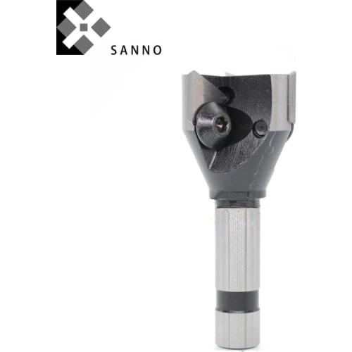 Indexable end mills 16mm - 63mm straight shank 20 holder face milling disc for triangle shape inserts